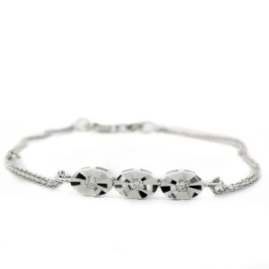 Bratara cu diamante Aur 14K