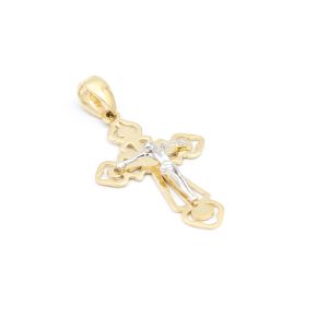 Pandantiv Aur 14K Galben, Alb 