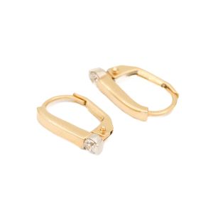 Cercei copii Aur 14K Zirconii