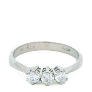 Inel cu diamante Aur 18k
