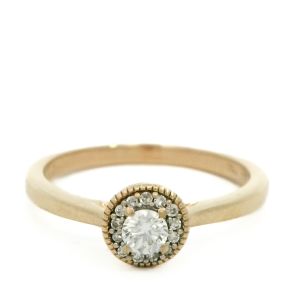 Inel cu diamante Aur 18K