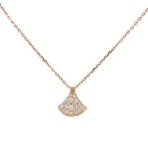 Diamond Necklaces - Colier cu diamante Aur 18K Bvlgari Divas Dream