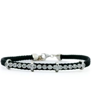 Bratara cu diamante Aur 18K