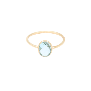 Inel Aur 14K galben, cu zirconiu