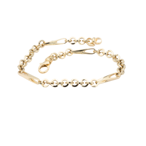 Bratara Aur 14K galben, geometric