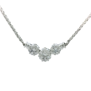 Colier cu diamante Aur 14k