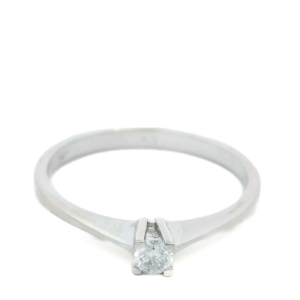 Gemstone Jewelry - Inel cu diamante Aur 14k