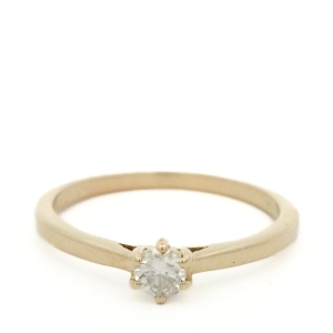 Inel cu diamante Aur 14K