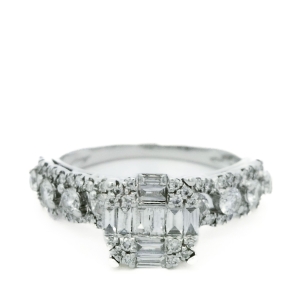 Set Inele cu diamante Aur 18K