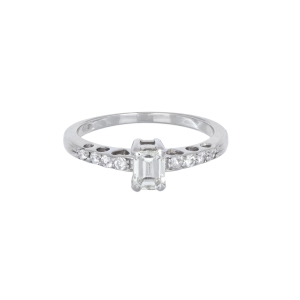 Inel cu diamante Aur 18K