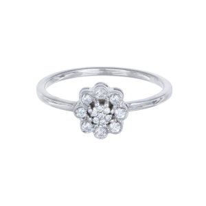 Inel cu diamante Aur 18K